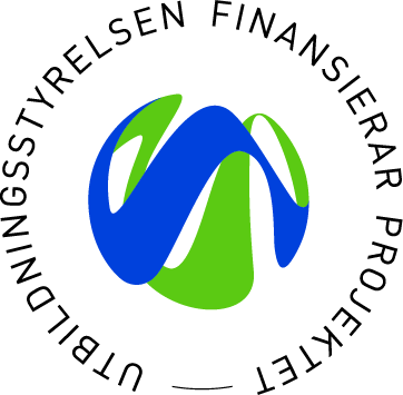 Utbildningsstyrelsens logo att de finansierar projektet